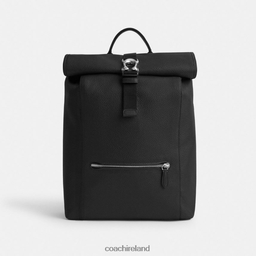 Coach Men BECK ROLL TOP BACKPACK Black 80N2R2686