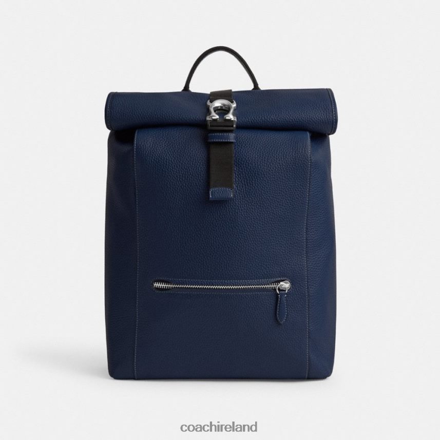 Coach Men BECK ROLL TOP BACKPACK Deep Blue 80N2R2687