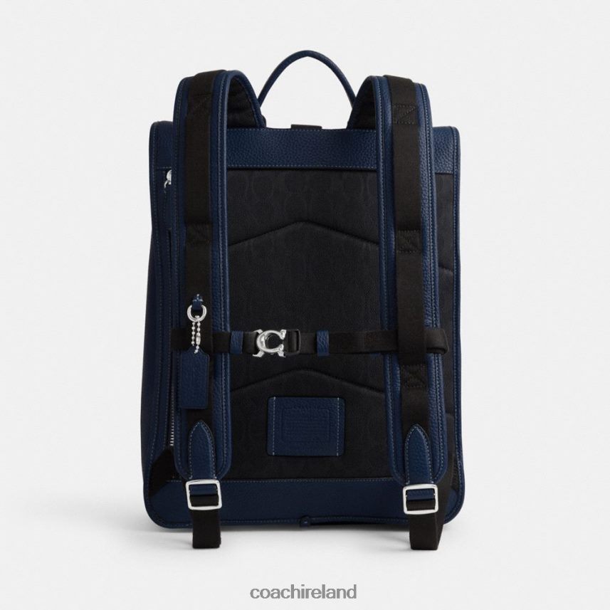 Coach Men BECK ROLL TOP BACKPACK Deep Blue 80N2R2687