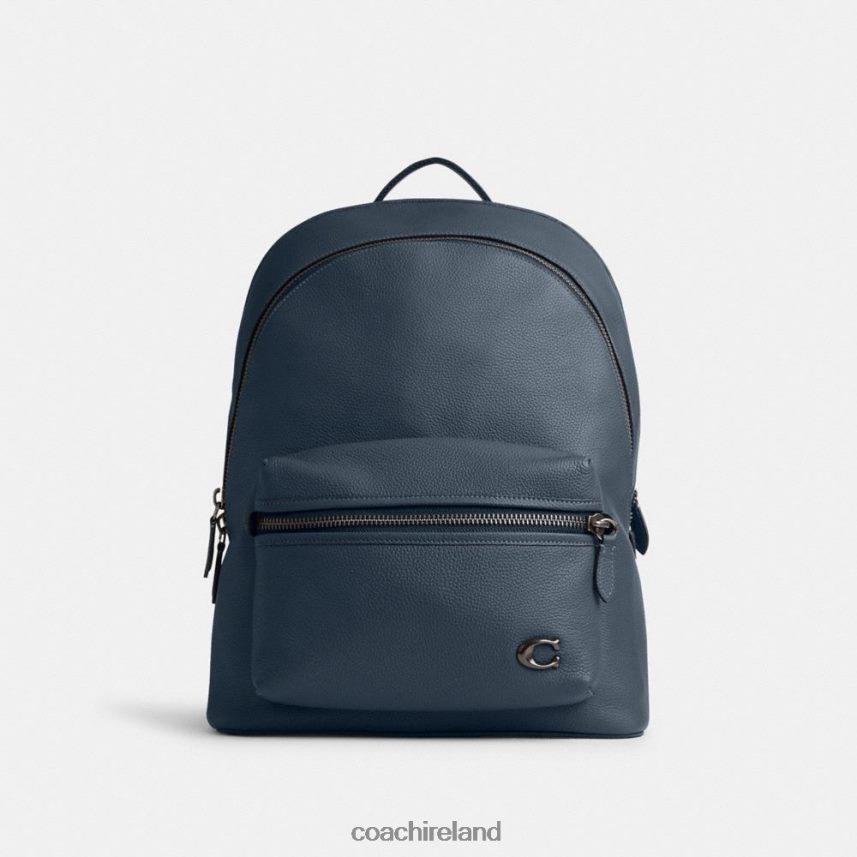 Coach Men CHARTER BACKPACK Dark Denim 80N2R2679
