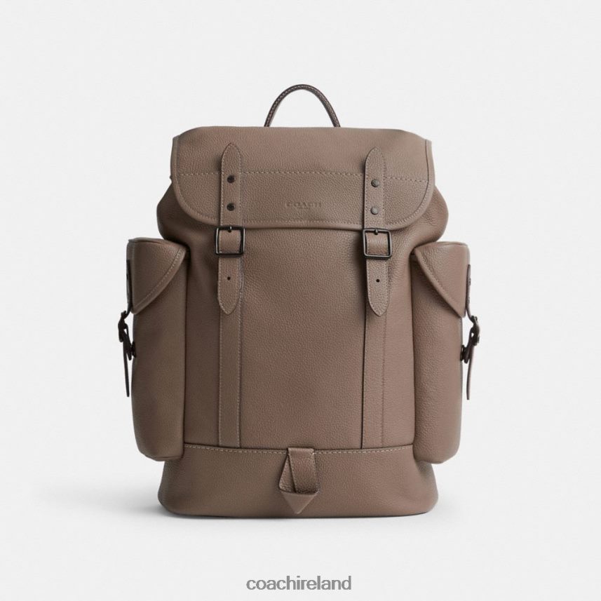 Coach Men HITCH BACKPACK Dark Stone 80N2R2680