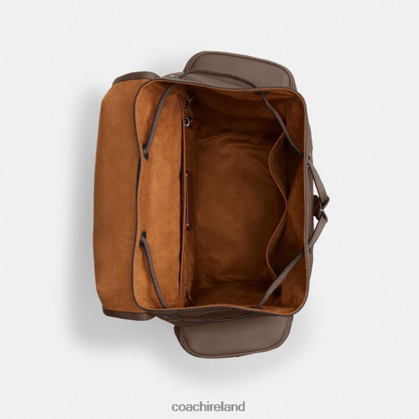 Coach Men HITCH BACKPACK Dark Stone 80N2R2680