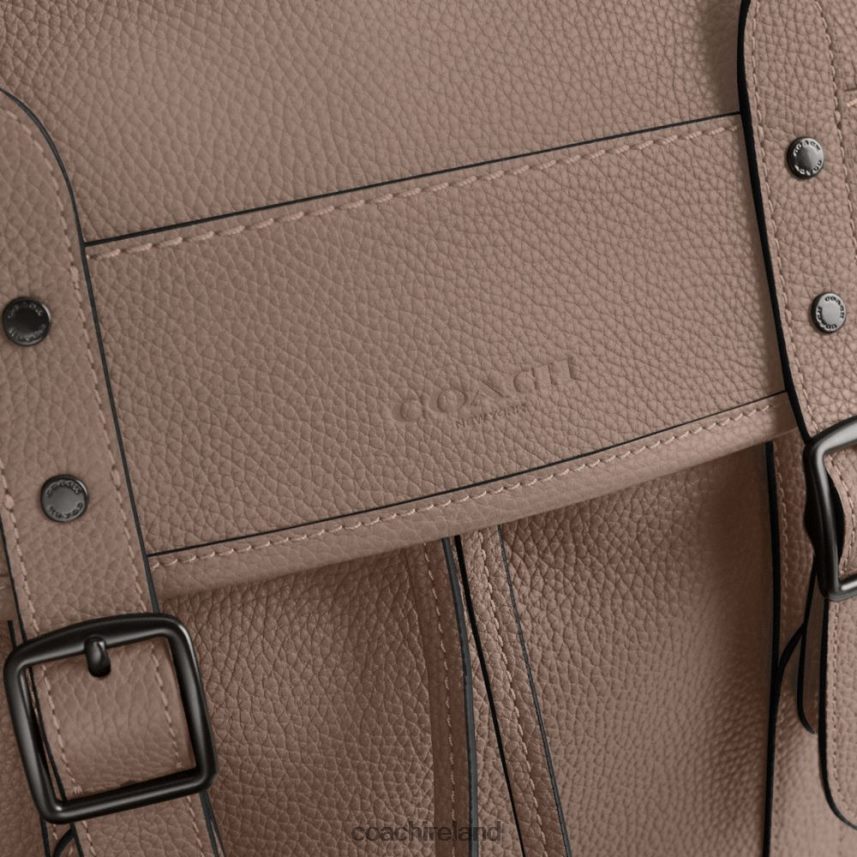Coach Men HITCH BACKPACK Dark Stone 80N2R2680