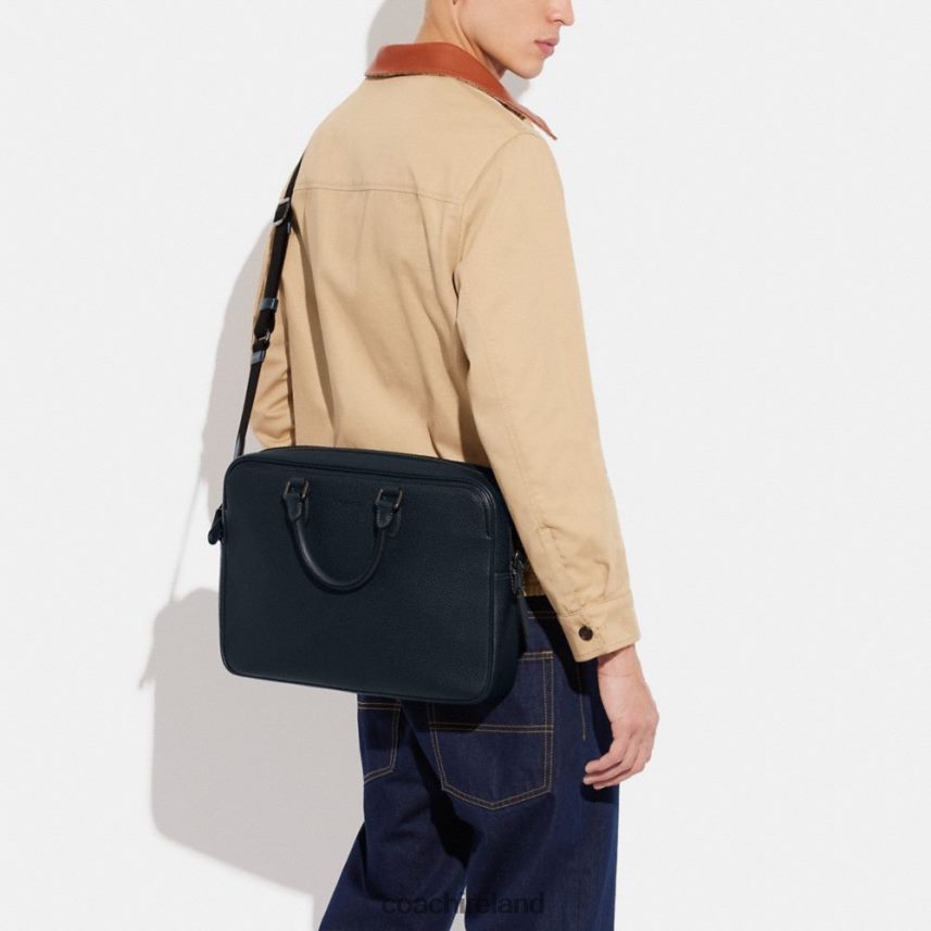 Coach Men GOTHAM BRIEF Midnight Navy 80N2R2625