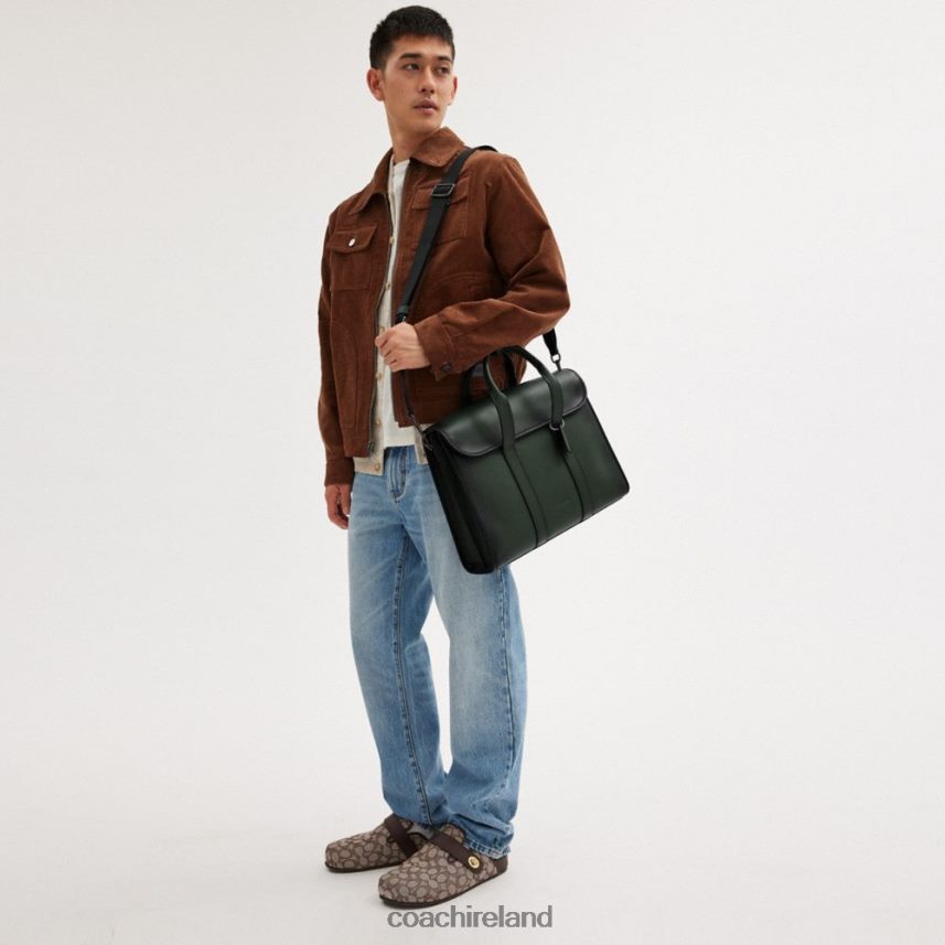 Coach Men GOTHAM PORTFOLIO Amazon Green 80N2R2621