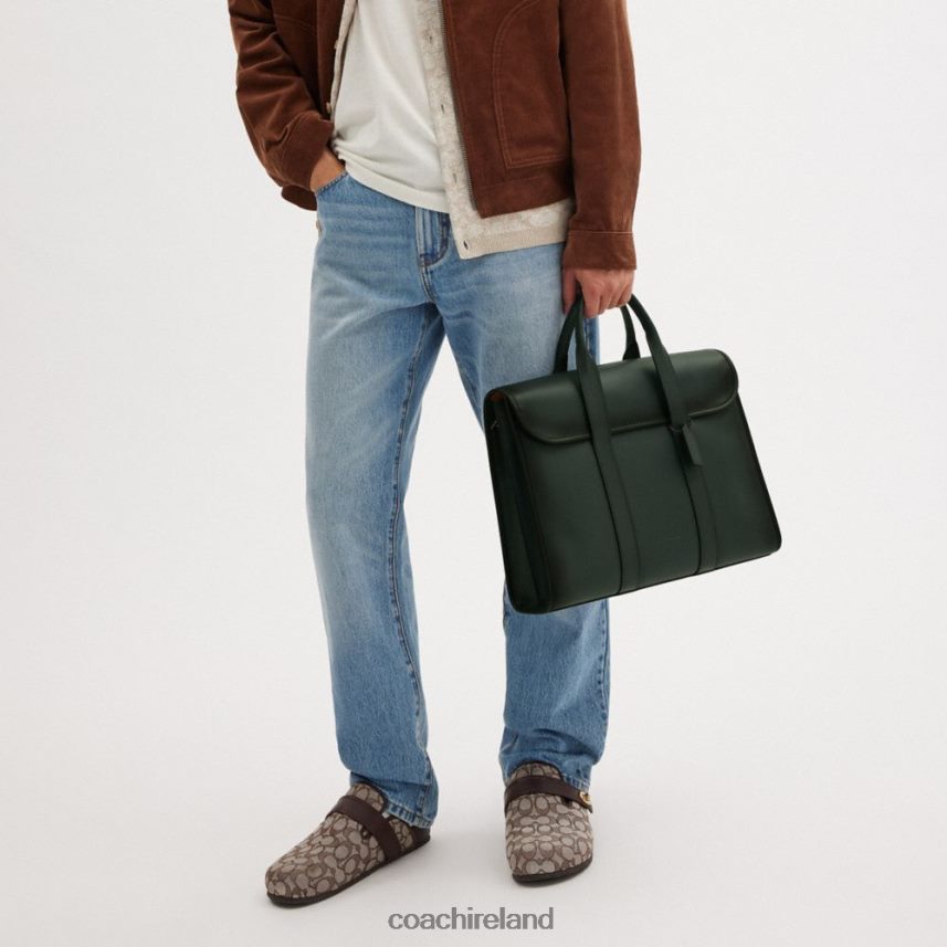 Coach Men GOTHAM PORTFOLIO Amazon Green 80N2R2621