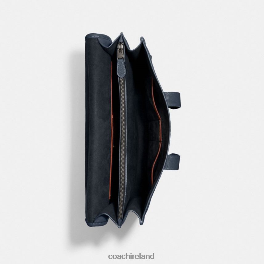 Coach Men GOTHAM PORTFOLIO IN SIGNATURE LEATHER DENIM 80N2R2623