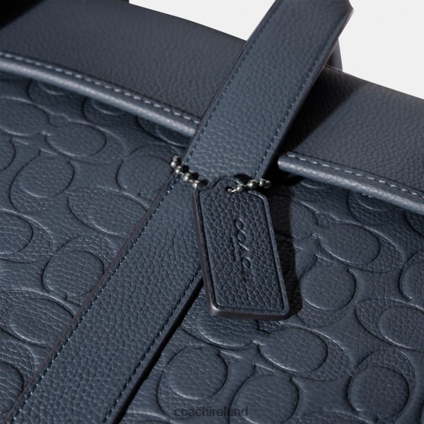 Coach Men GOTHAM PORTFOLIO IN SIGNATURE LEATHER DENIM 80N2R2623