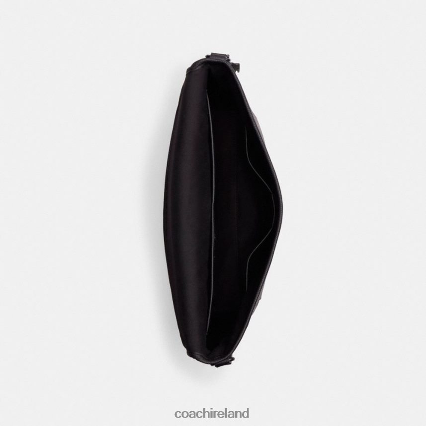 Coach Men BECK MESSENGER IN SIGNATURE LEATHER Black 80N2R2651