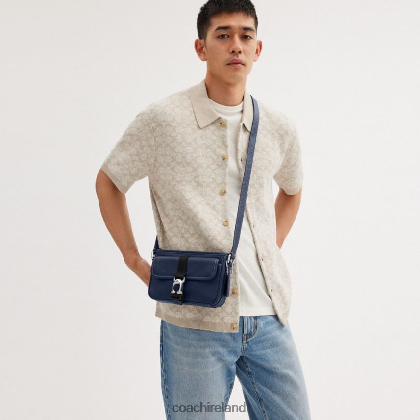 Coach Men BECK SLIM CROSSBODY Deep Blue 80N2R2661
