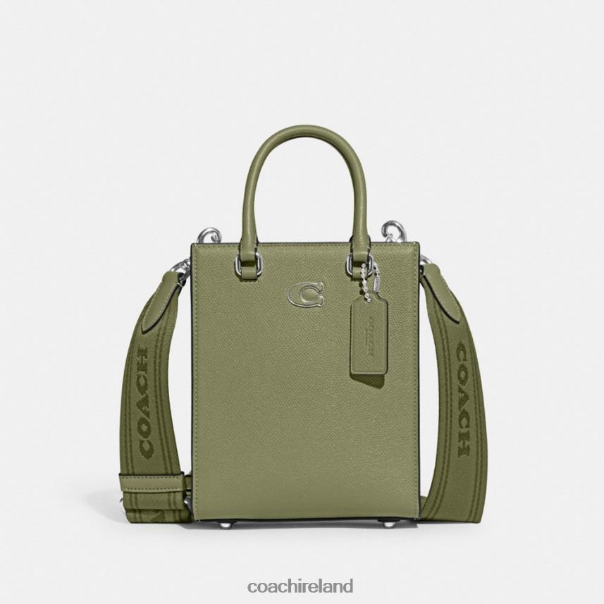 Coach Men TOTE 16 WITH SIGNATURE CANVAS MOSS 80N2R2648