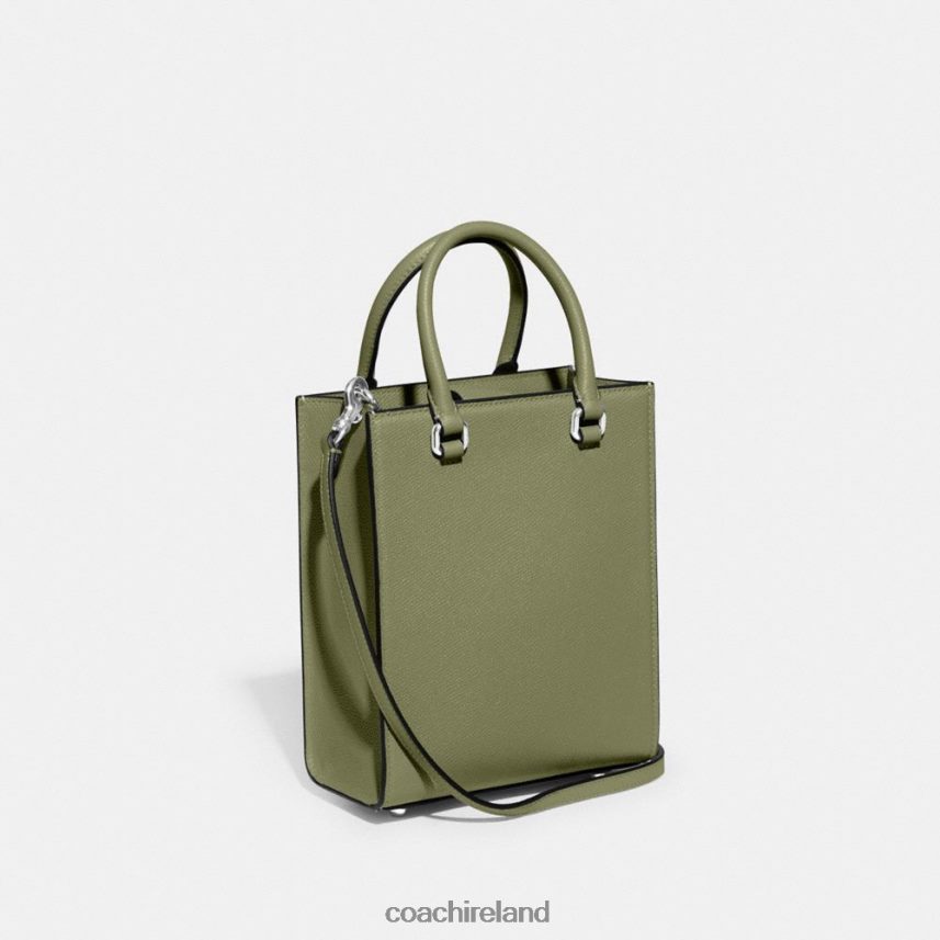 Coach Men TOTE 16 WITH SIGNATURE CANVAS MOSS 80N2R2648