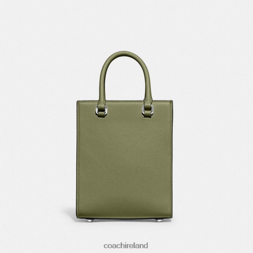 Coach Men TOTE 16 WITH SIGNATURE CANVAS MOSS 80N2R2648