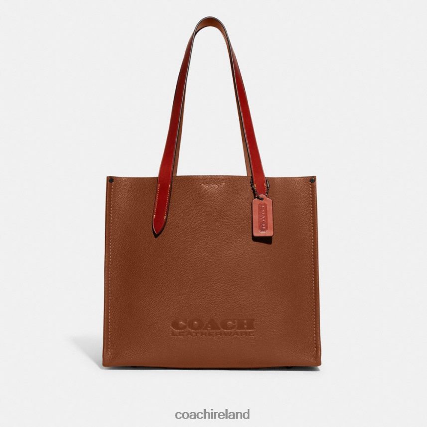 Coach Men RELAY TOTE 34 1941 Saddle 80N2R2645