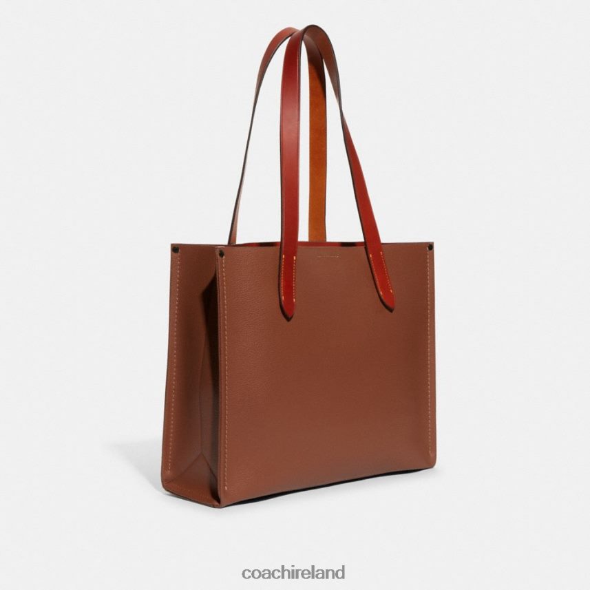 Coach Men RELAY TOTE 34 1941 Saddle 80N2R2645