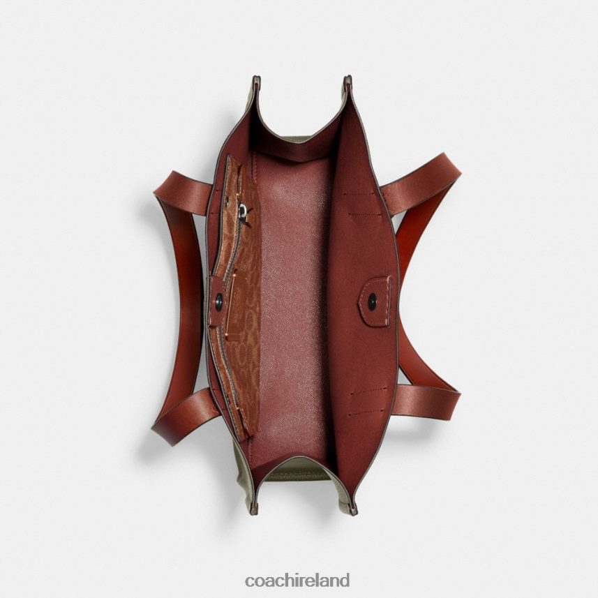 Coach Men RELAY TOTE 34 Army Green 80N2R2644