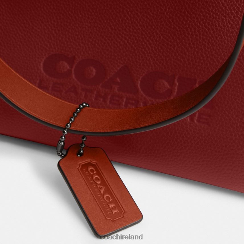 Coach Men RELAY TOTE 34 Ruby Red 80N2R2627