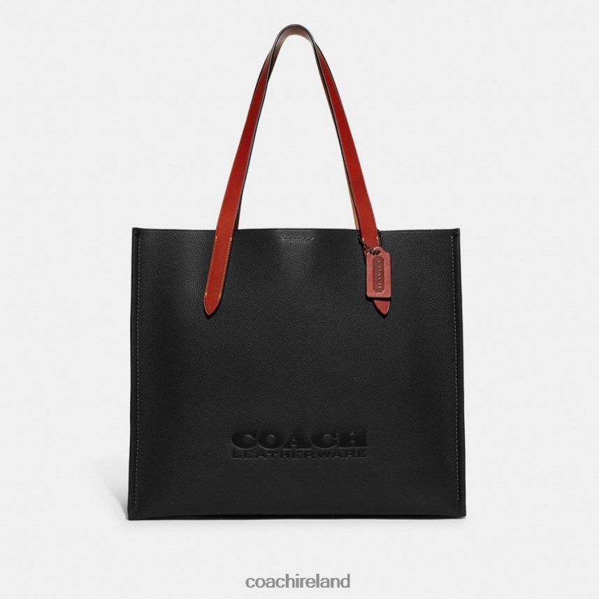 Coach Men RELAY TOTE Black 80N2R2629