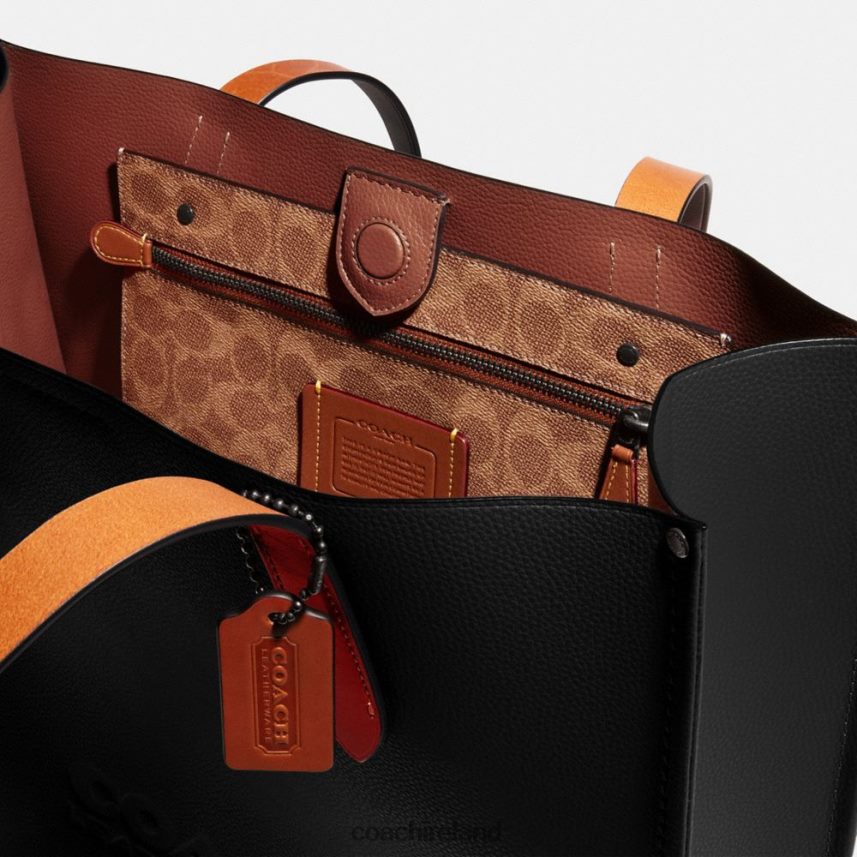 Coach Men RELAY TOTE Black 80N2R2629