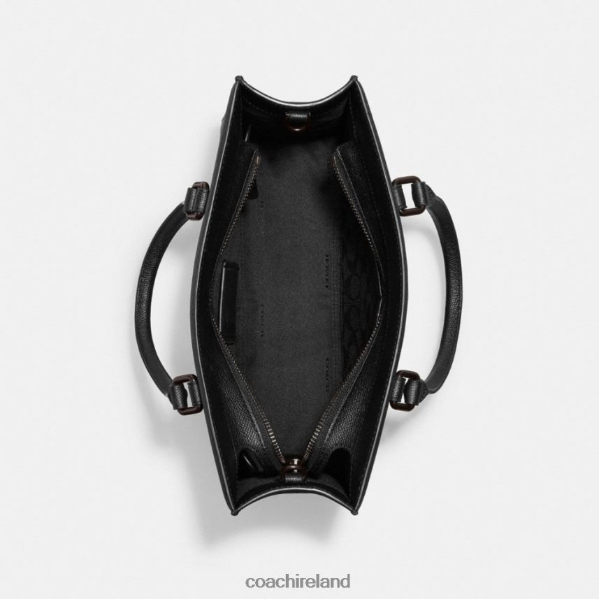 Coach Men TOTE WITH SIGNATURE CANVAS Black 80N2R2637