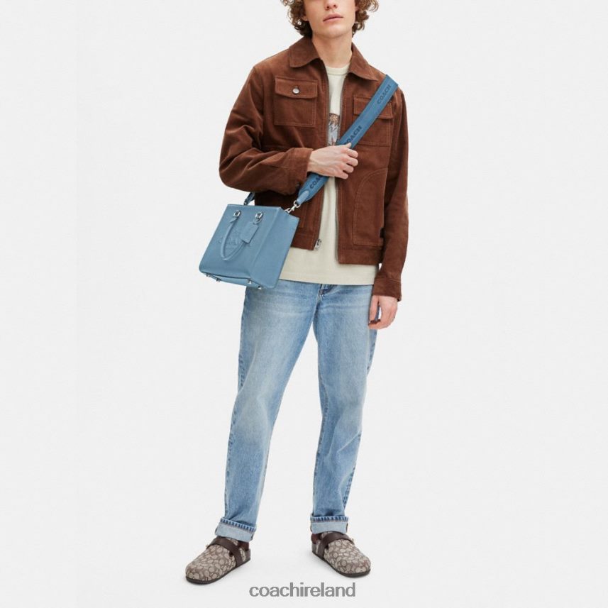 Coach Men TOTE WITH SIGNATURE CANVAS POOL 80N2R2639