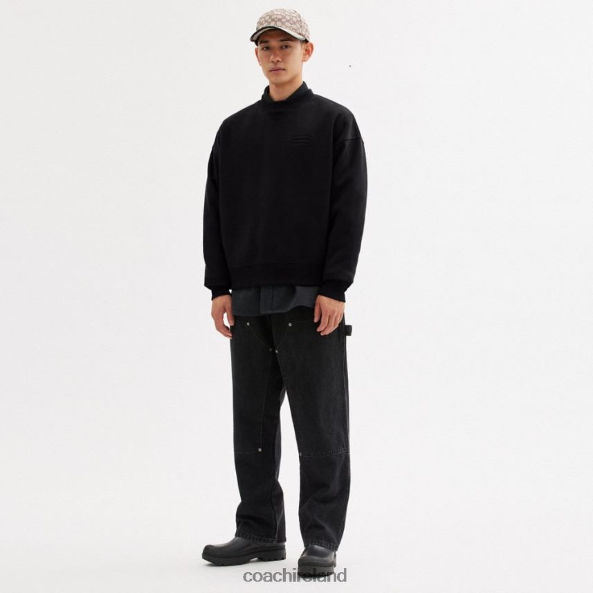 Coach Men ESSENTIAL CREWNECK Black 80N2R2767