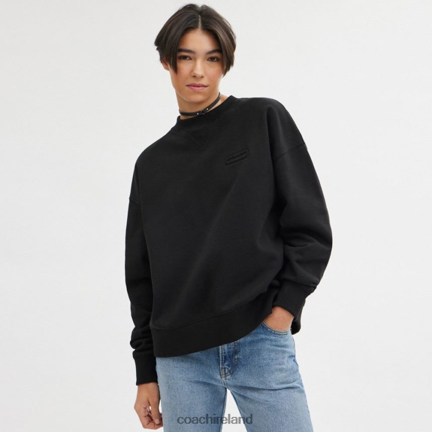 Coach Men ESSENTIAL CREWNECK Black 80N2R2767