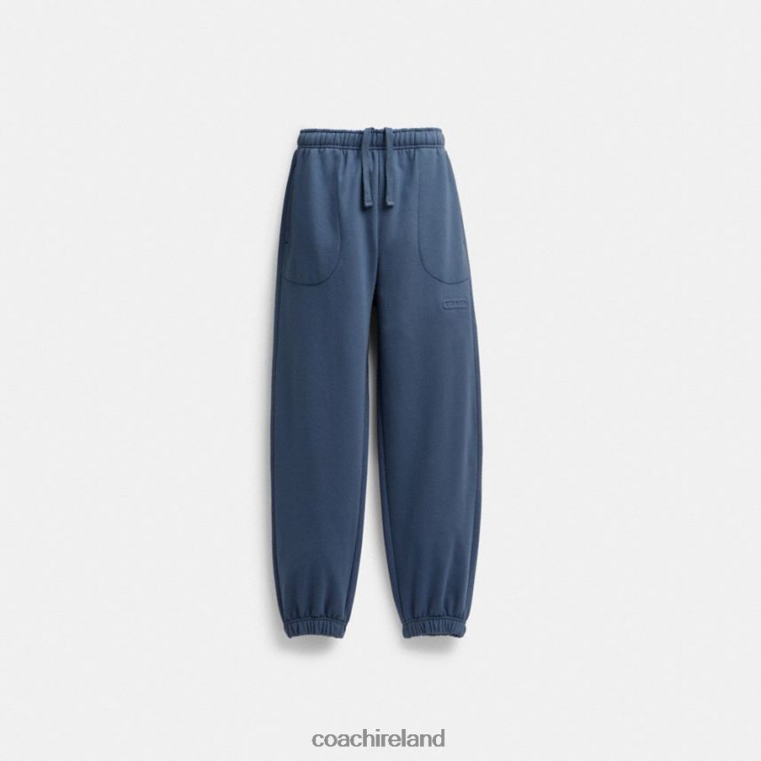Coach Men ESSENTIAL SOLID JOGGERS Blue. 80N2R2783