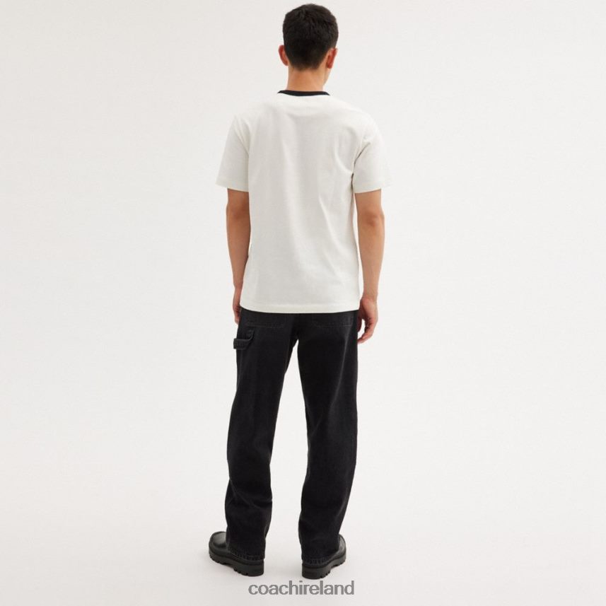 Coach Men NEW YORK T-SHIRT White. 80N2R2763