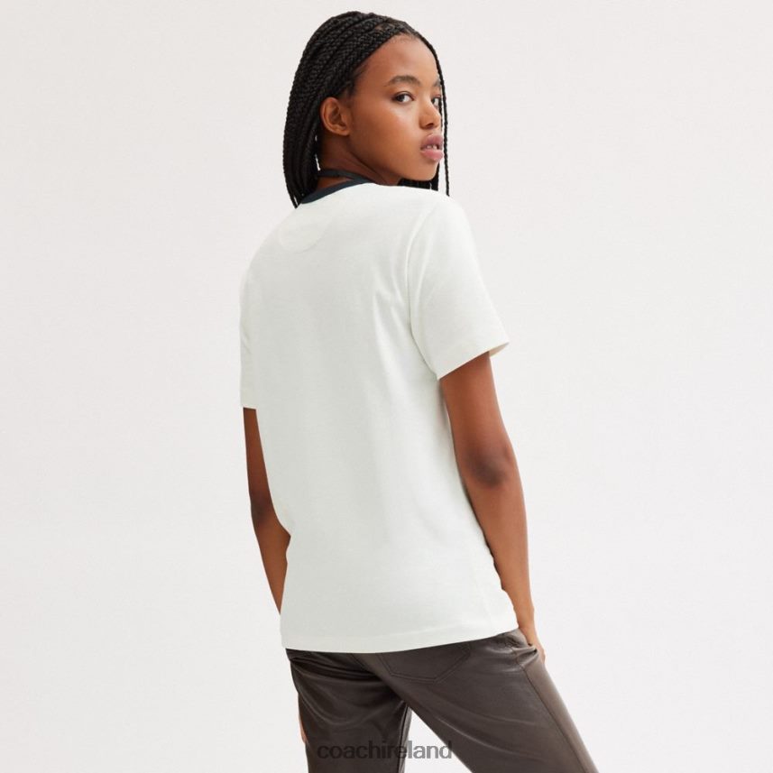 Coach Men NEW YORK T-SHIRT White. 80N2R2763