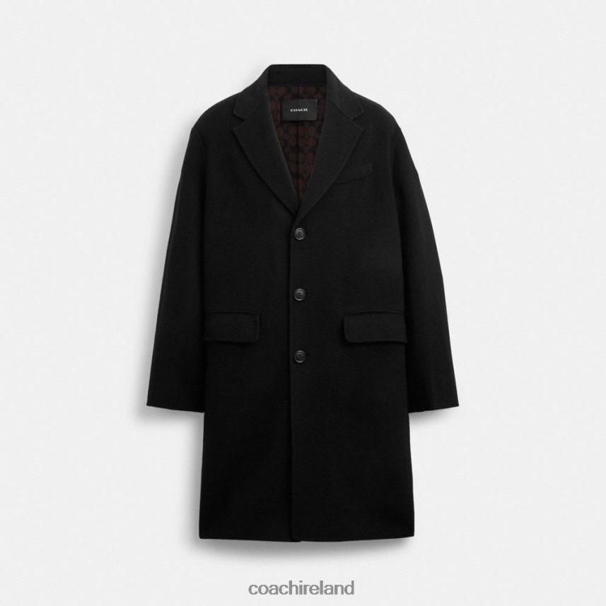 Coach Men DOUBLE FACED COAT Black 80N2R2750