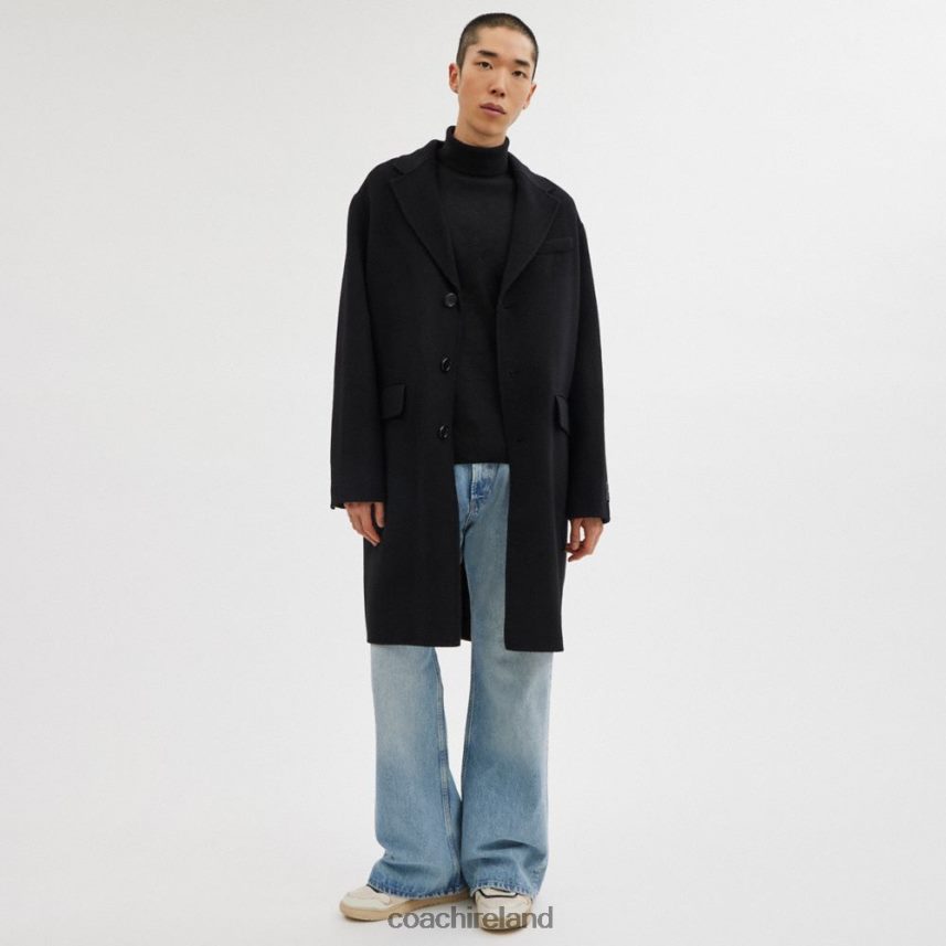 Coach Men DOUBLE FACED COAT Black 80N2R2750