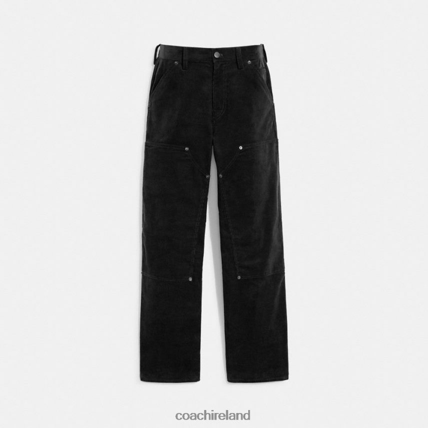 Coach Men CORDUROY PANTS Black 80N2R2787