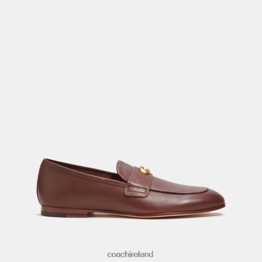 Coach Men SCULPTED SIGNATURE LOAFER Saddle 80N2R2730