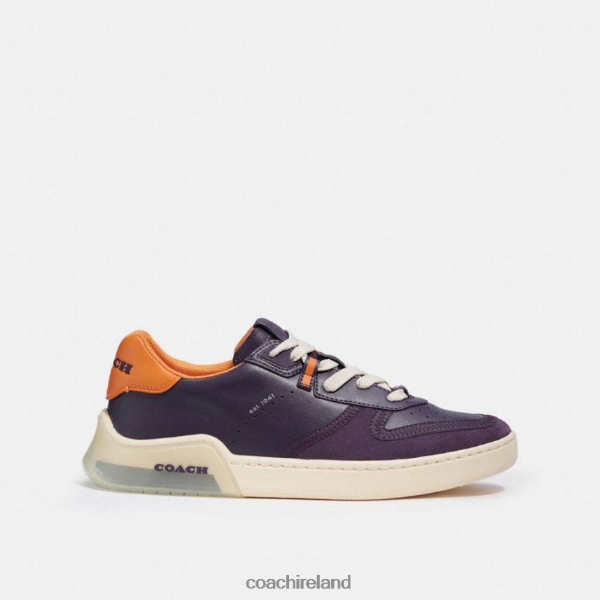 Coach Men CITYSOLE COURT SNEAKER Deep Purple 80N2R2749