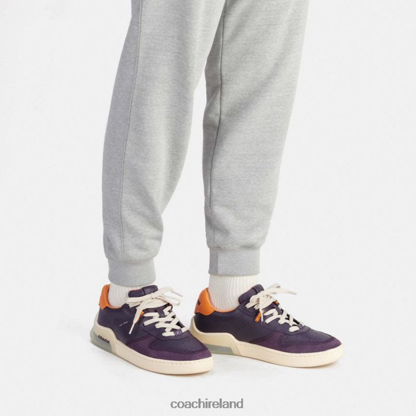 Coach Men CITYSOLE COURT SNEAKER Deep Purple 80N2R2749