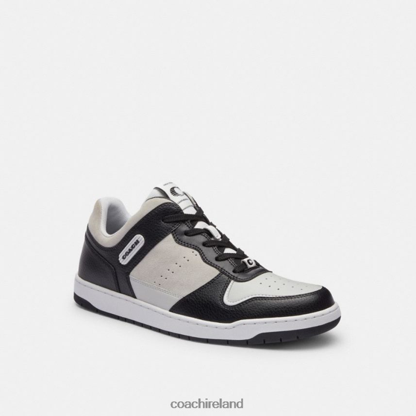 Coach Men C201 SNEAKER Black/Light Grey 80N2R2736