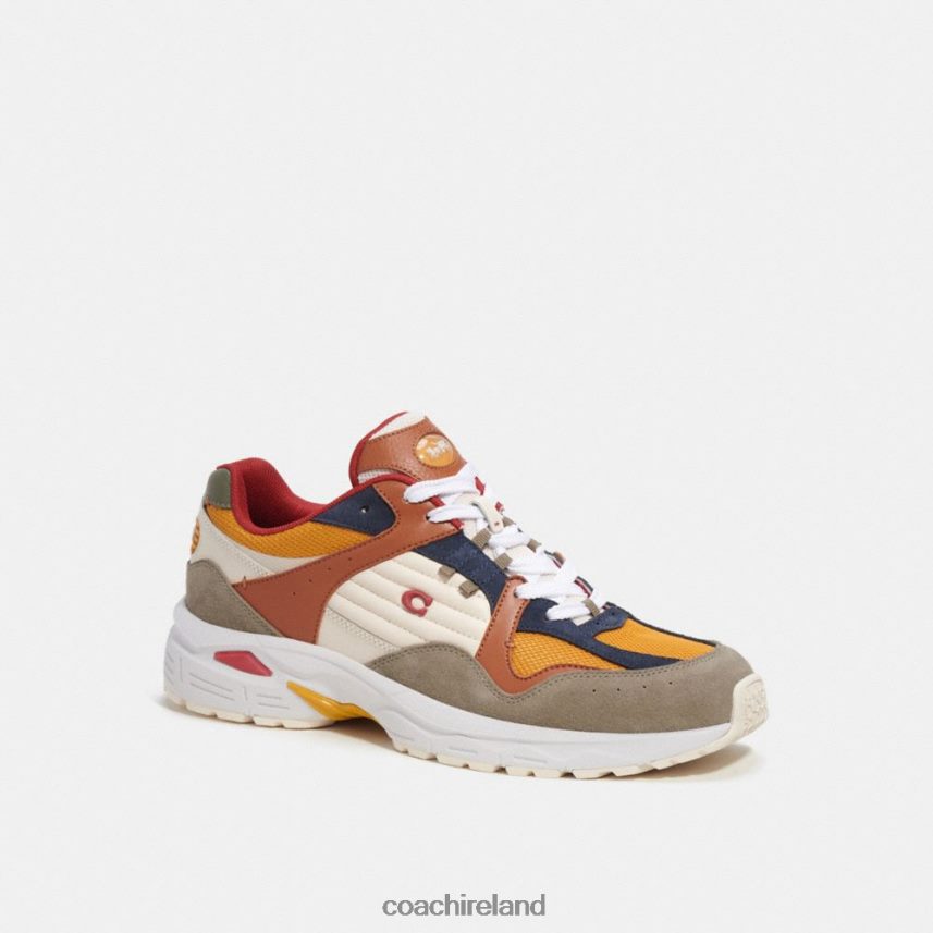 Coach Men C301 SNEAKER Green/Buttercup 80N2R2738