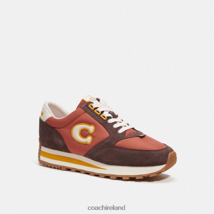 Coach Men RUNNER SNEAKER Rust/Maple 80N2R2745