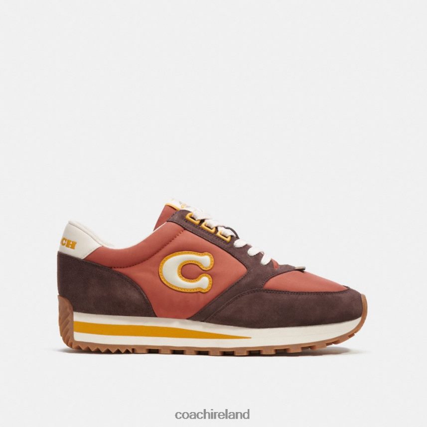 Coach Men RUNNER SNEAKER Rust/Maple 80N2R2745