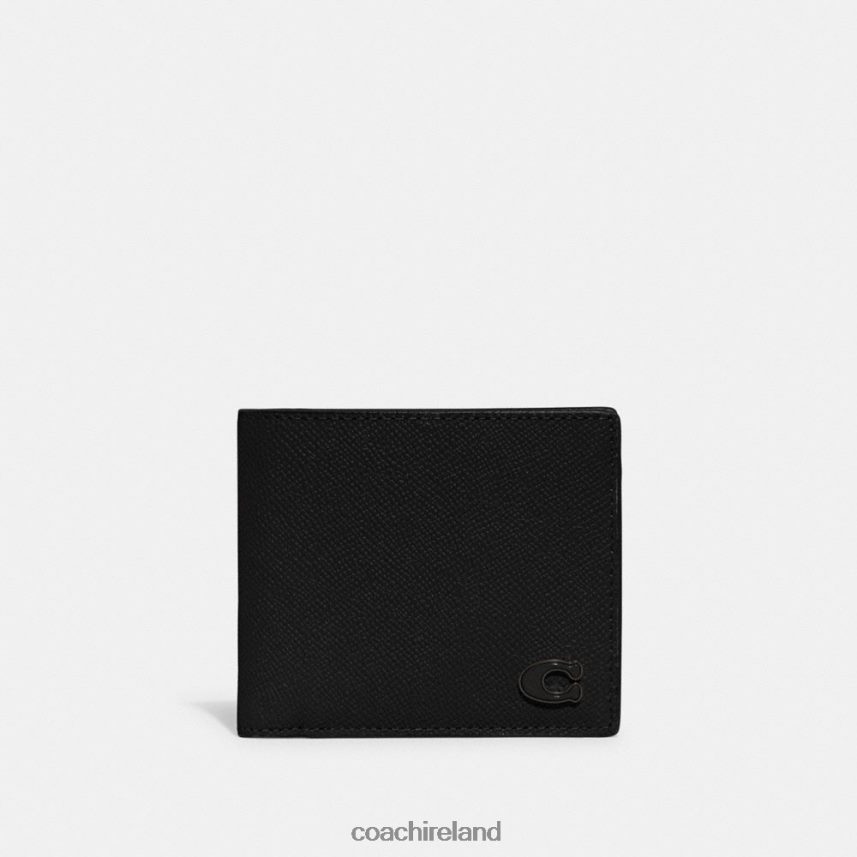 Coach Men COIN WALLET Black 80N2R2714