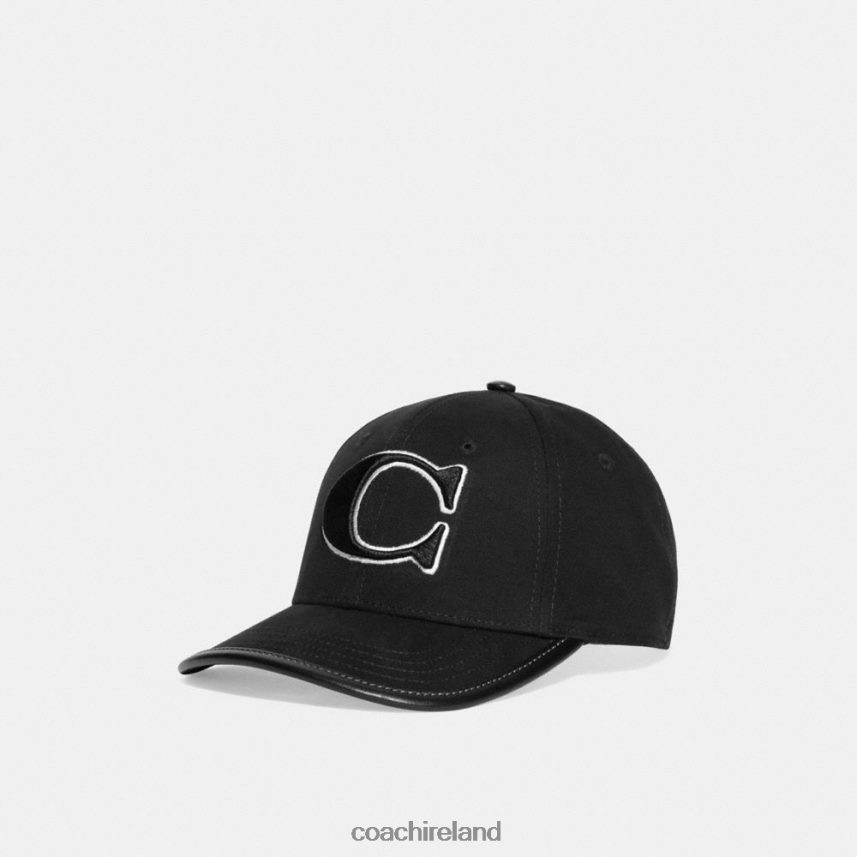 Coach Women BASEBALL HAT Black 80N2R2603