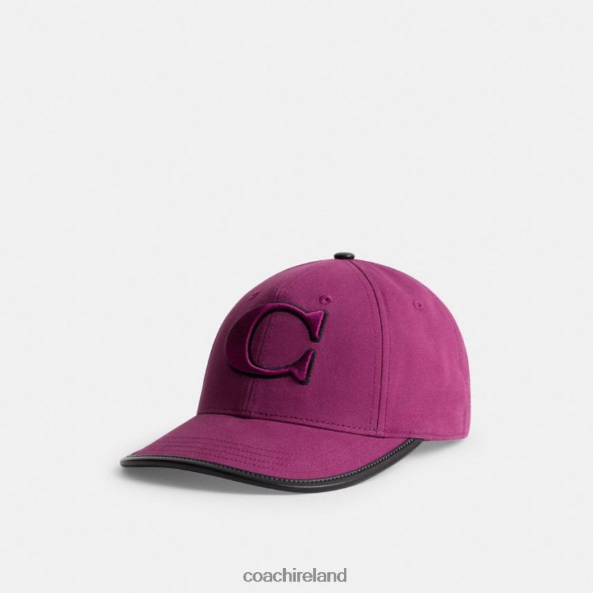 Coach Women BASEBALL HAT DEEP PLUM 80N2R2560