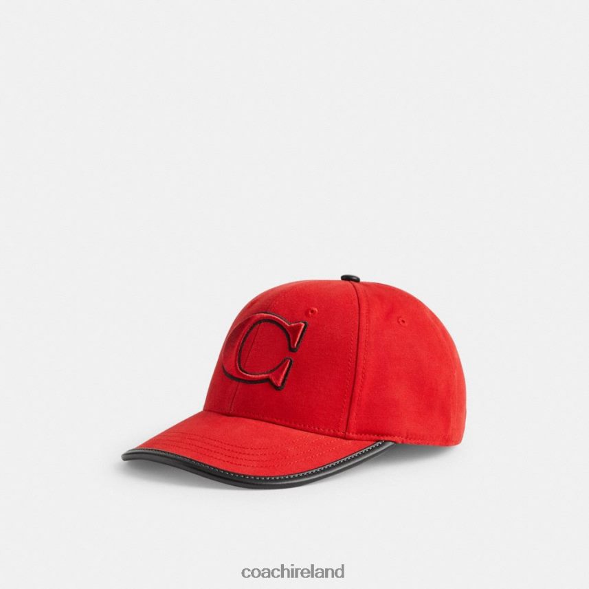 Coach Women BASEBALL HAT Sport Red 80N2R2544