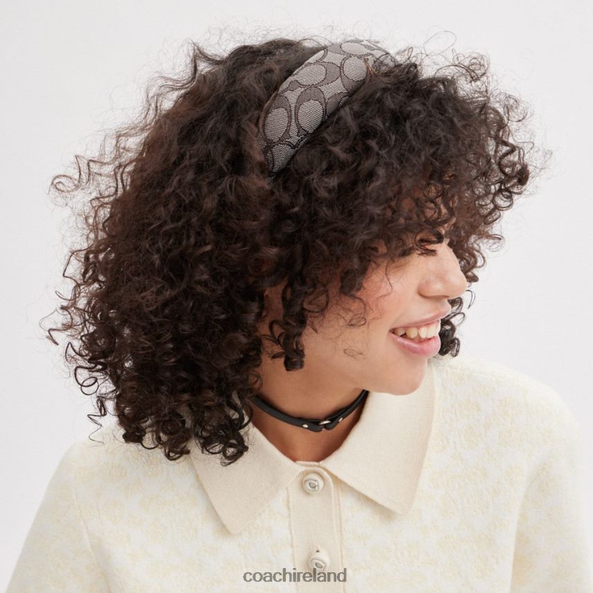 Coach Women SIGNATURE HEADBAND OAK 80N2R2588