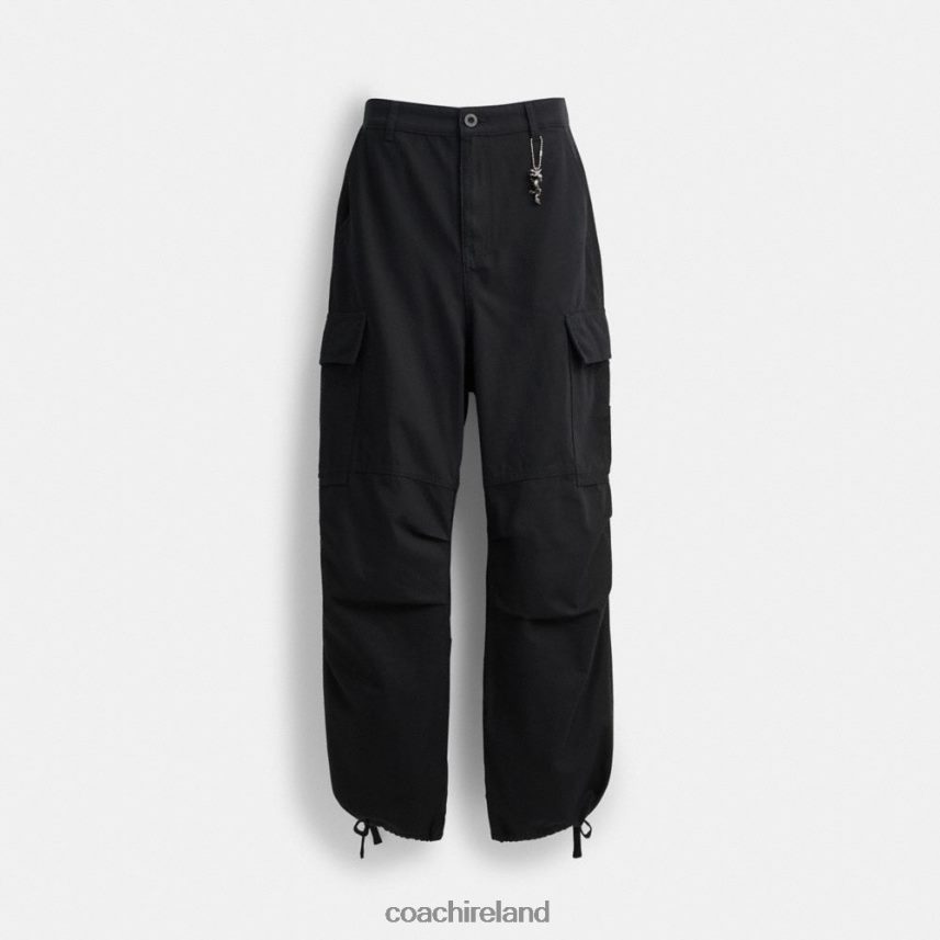 Coach Women CARGO PANTS Black 80N2R2501