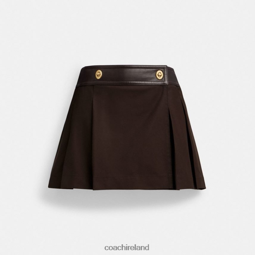 Coach Women MINI SKIRT Brown 80N2R2512