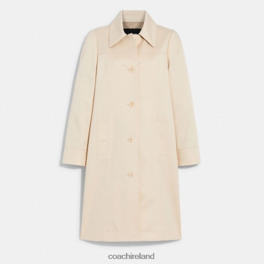 Coach Women A-LINE TRENCH PORCELAIN 80N2R2463