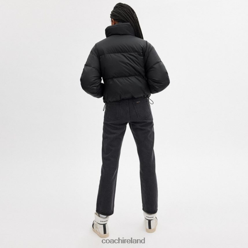 Coach Women CROPPED PUFFER Black 80N2R2440
