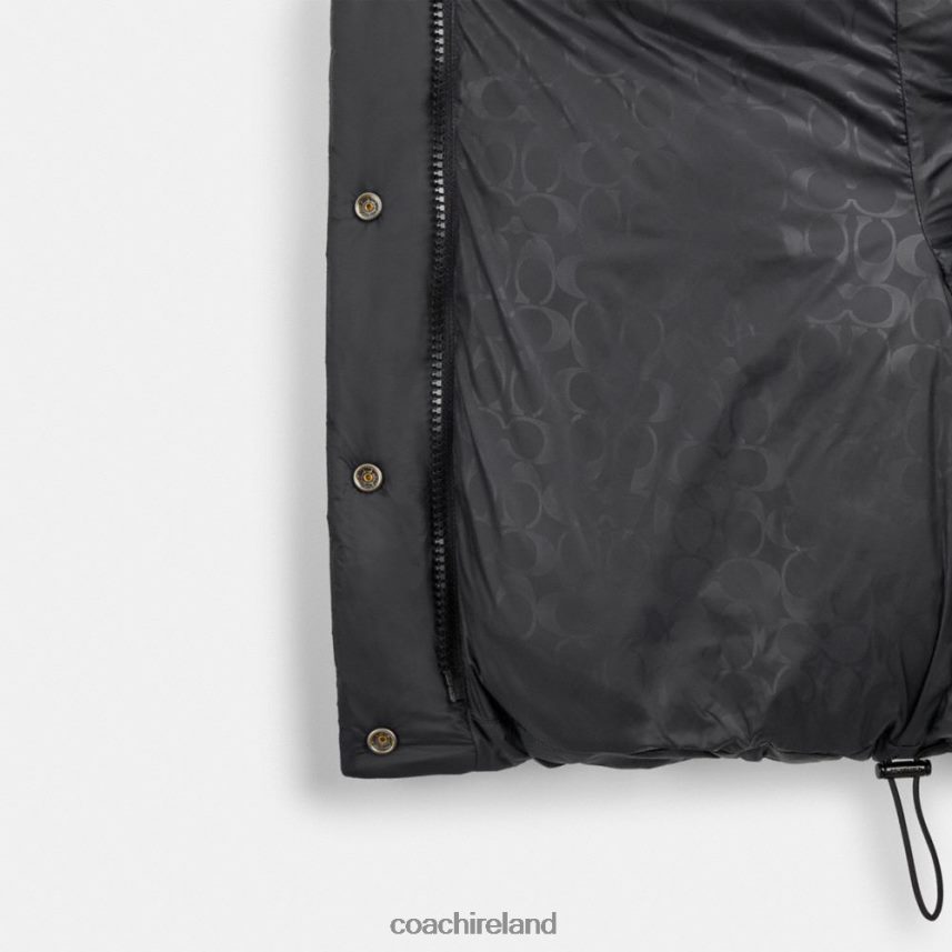 Coach Women CROPPED PUFFER Black 80N2R2440